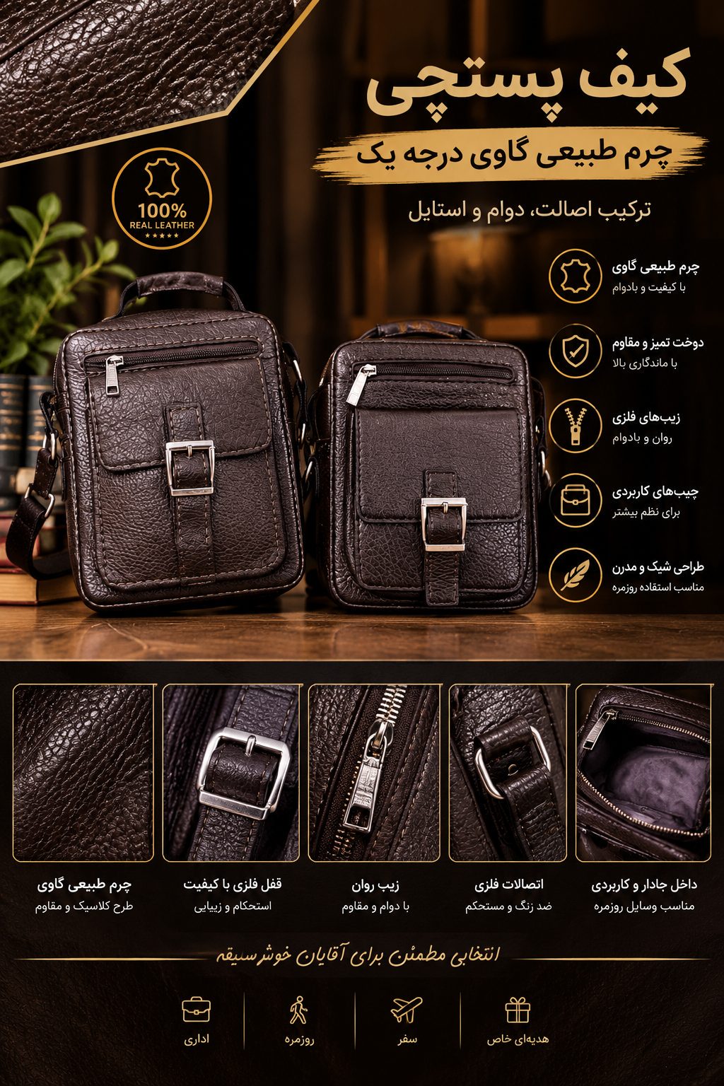 Men's Messenger Bag