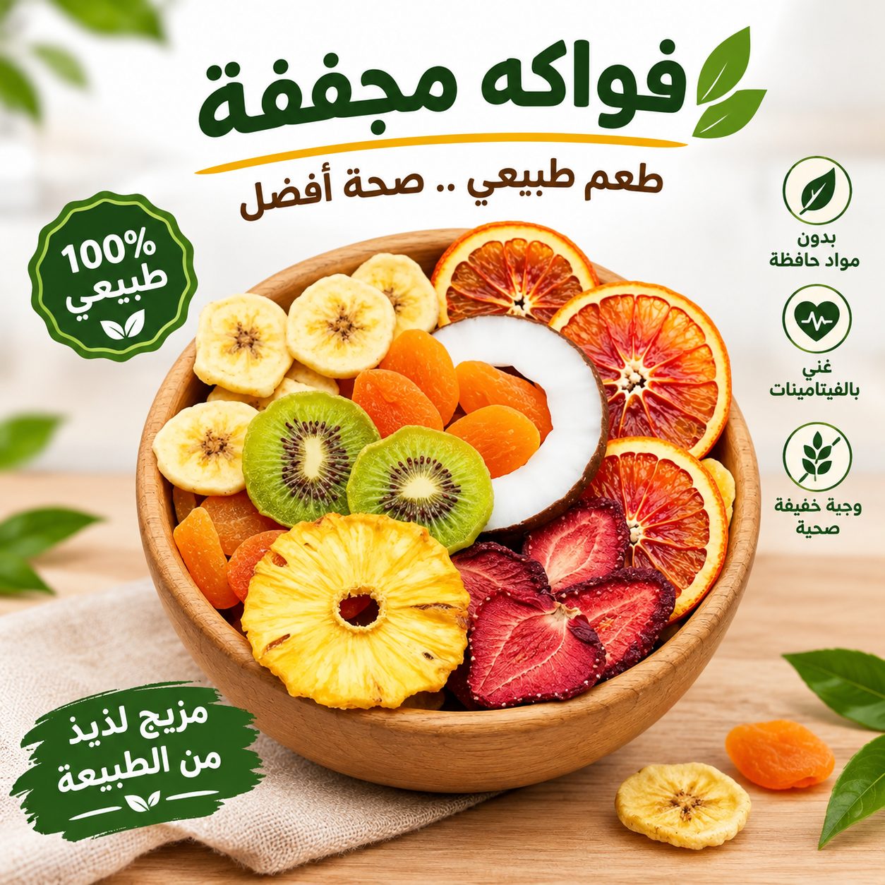 Tropical Dried Fruit Mix