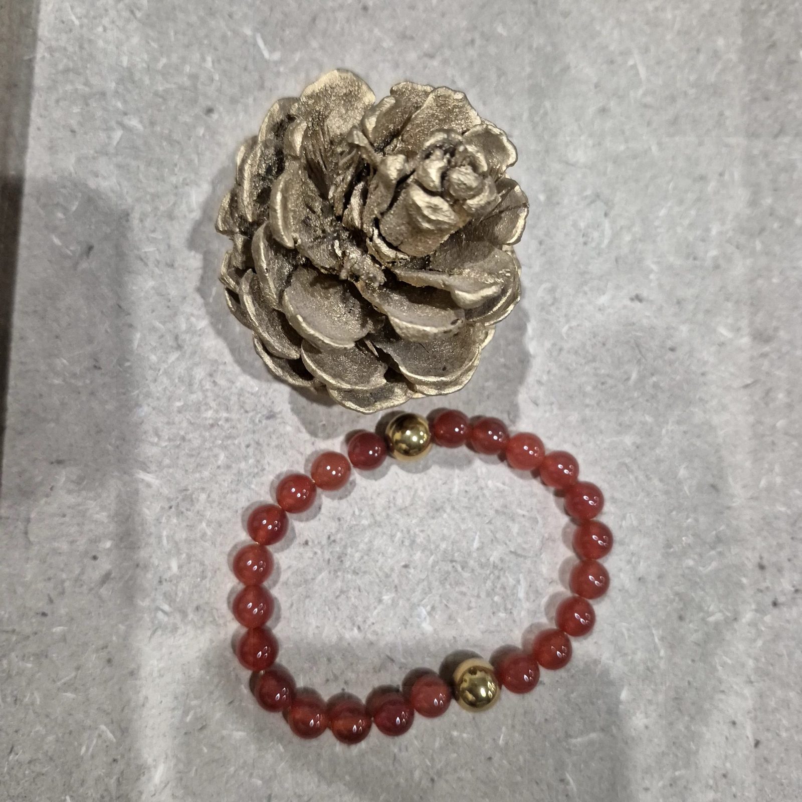 Red Agate Bracelet