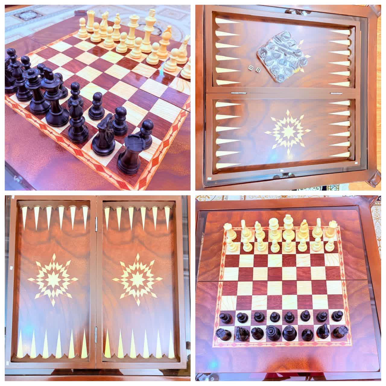 Backgammon & Chess Set