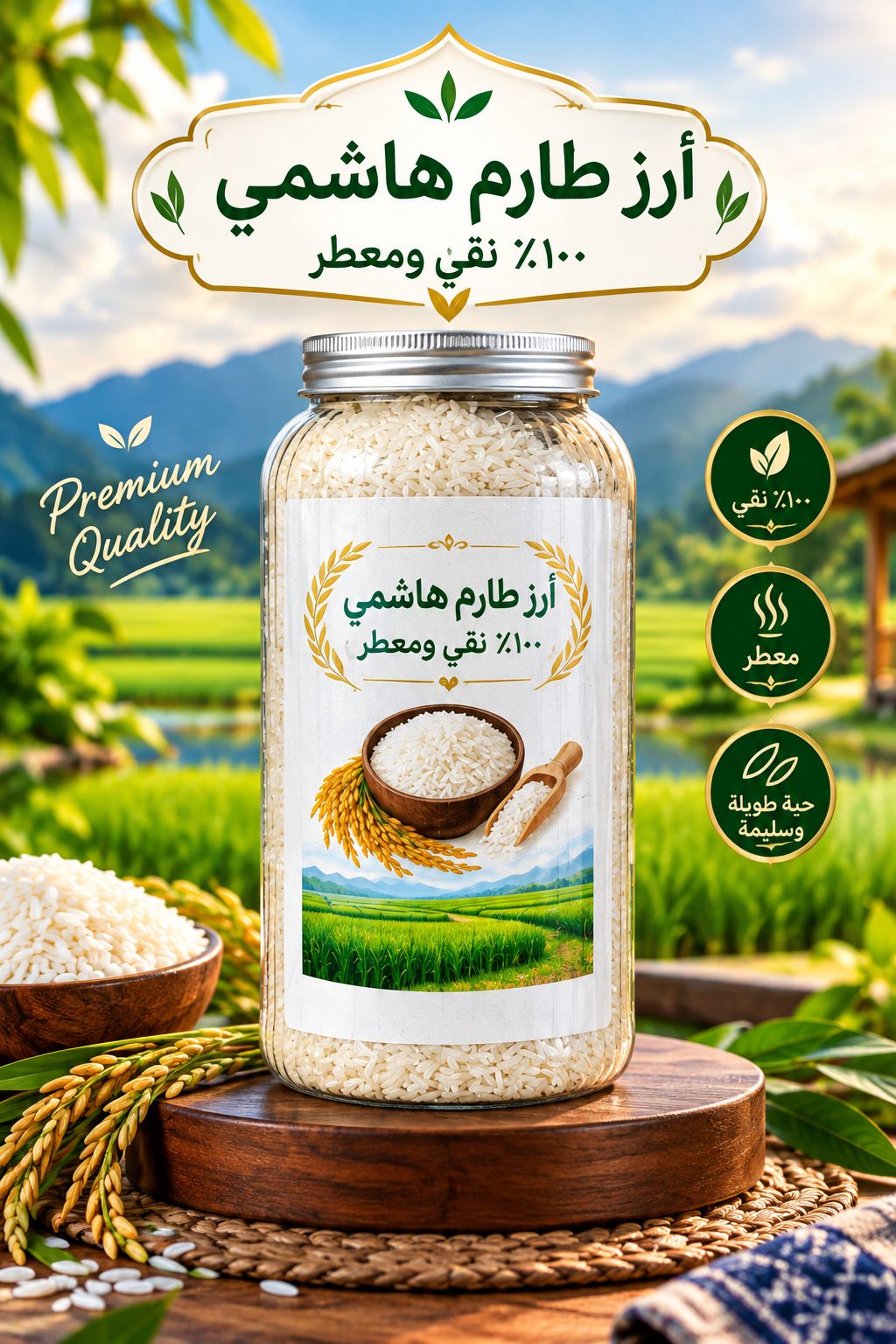 Premium Tarom Hashemi Rice