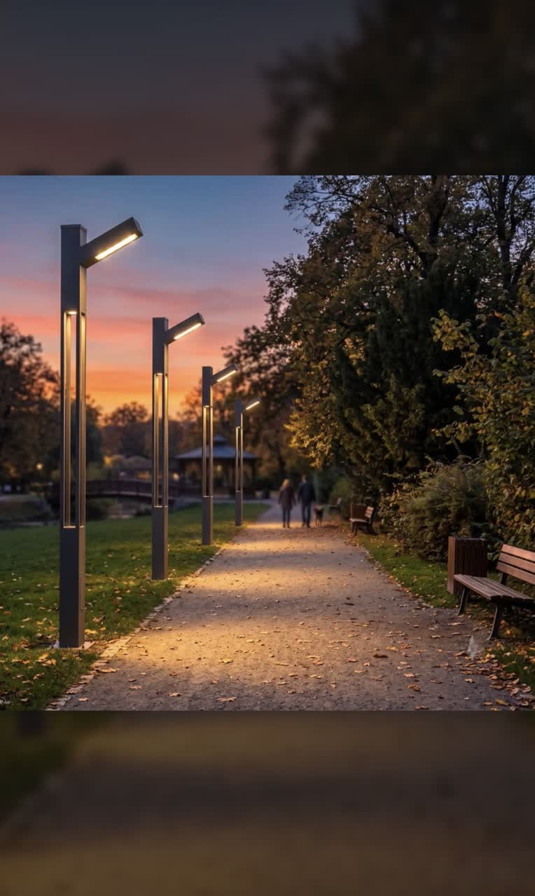 Park and Street Lighting Pole