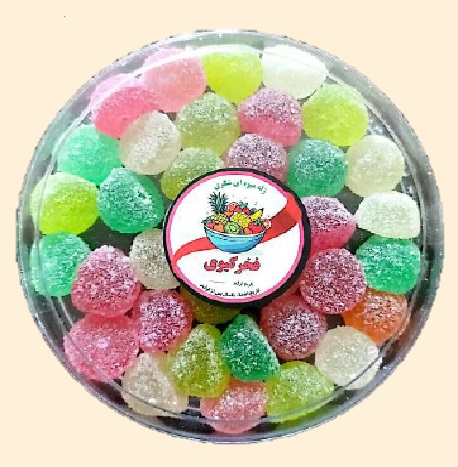 Two-tone Sugared Fruit Jelly