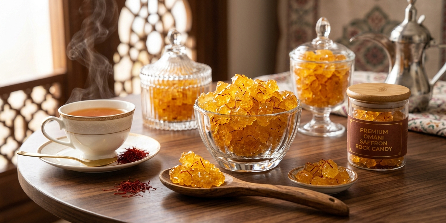 Select Saffron Rock Candy