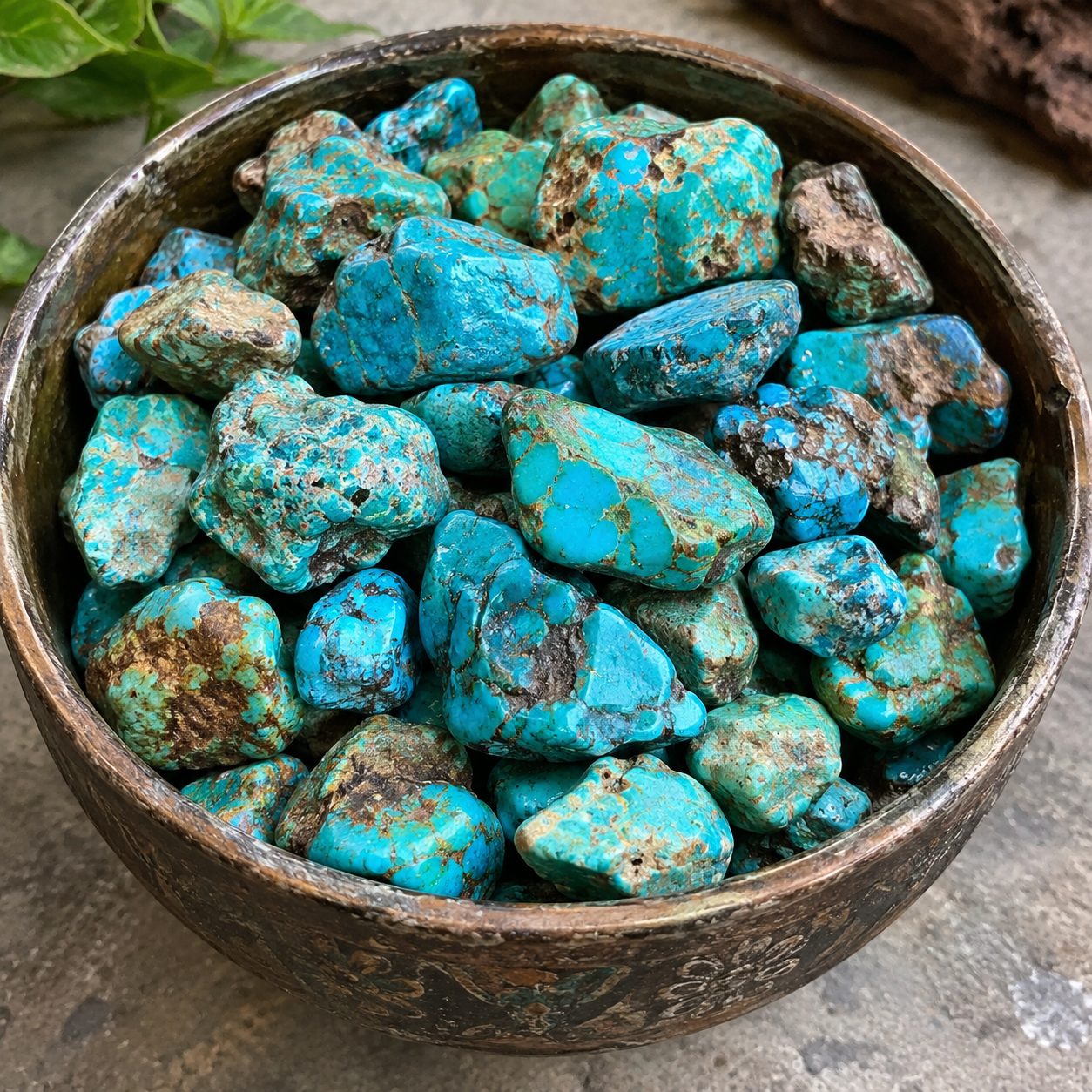 Shahrbabak Kerman Turquoise Stone