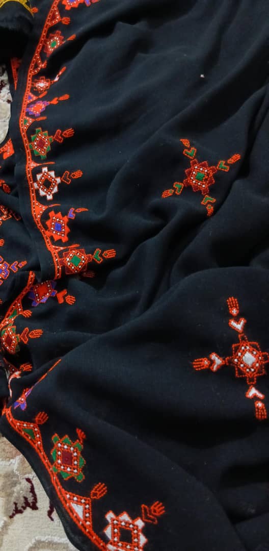 Balochi Embroidered Shawl