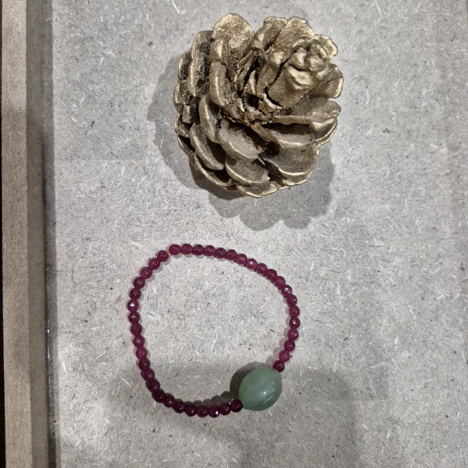 Jade Bead Bracelet