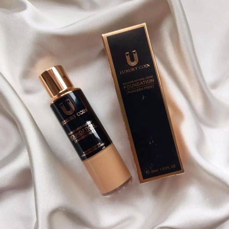 Luxury Coin Silicone Foundation with Sponge