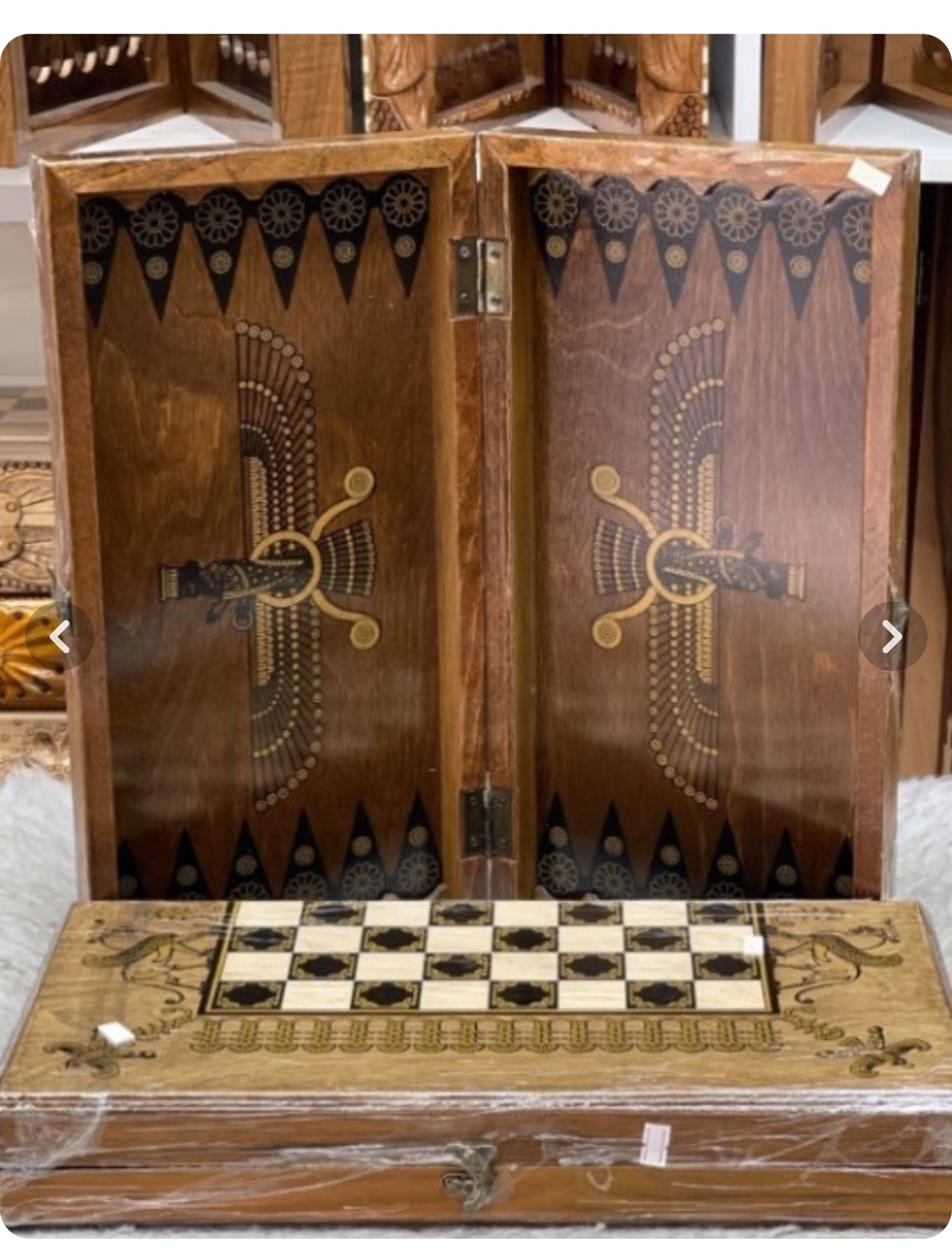 Backgammon & Chess Set
