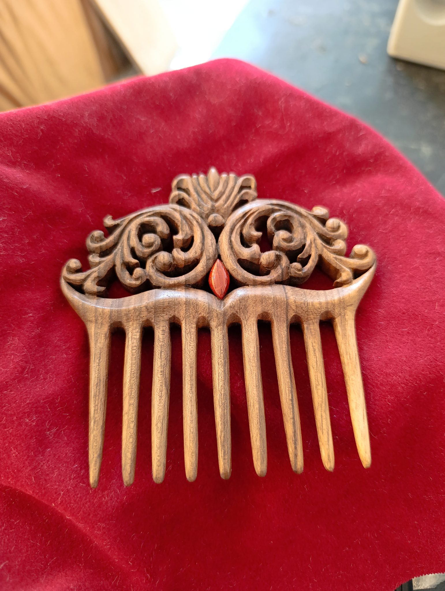 Handmade Wooden Comb