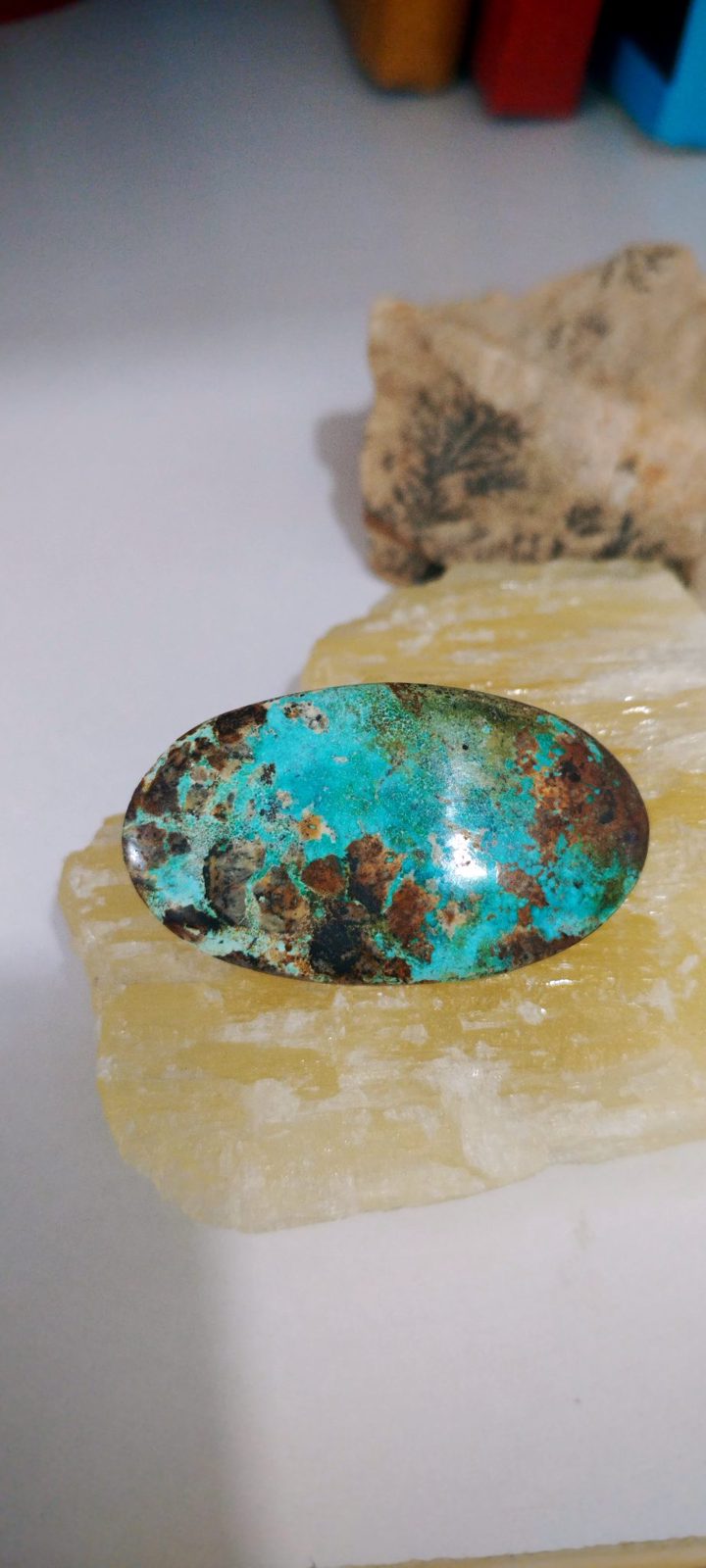Large Neyshabur Turquoise, 4 cm, 13.52 g