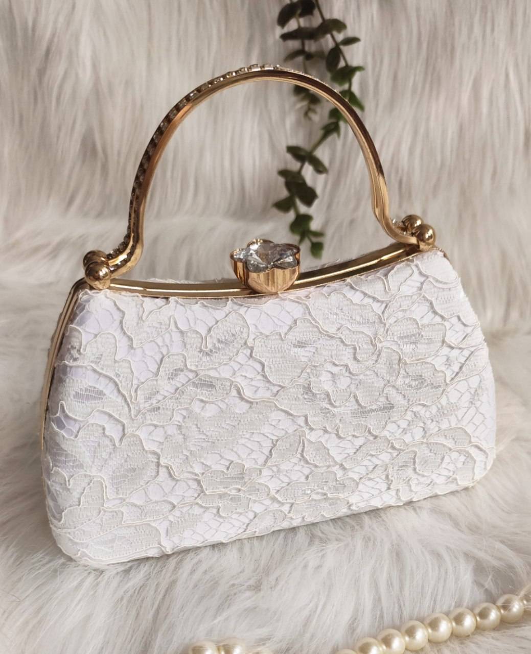 Melinda Bridal Clutch Bag