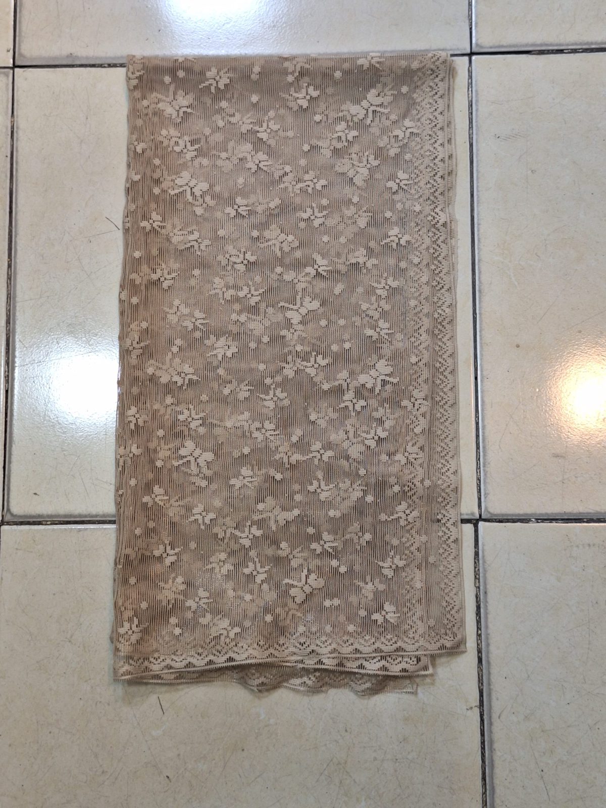Net Fabric Shawl