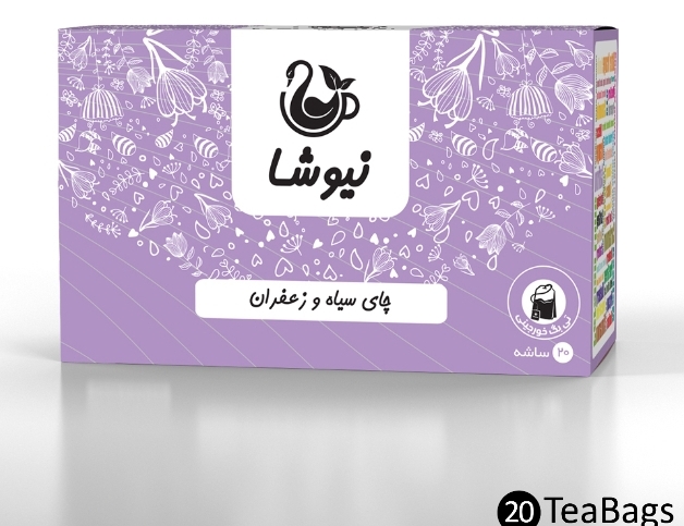 Newsha Black Tea and Saffron