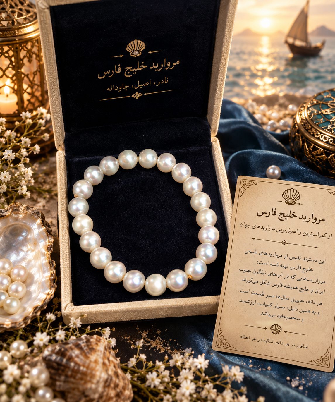 Persian Gulf Pearl Bracelet